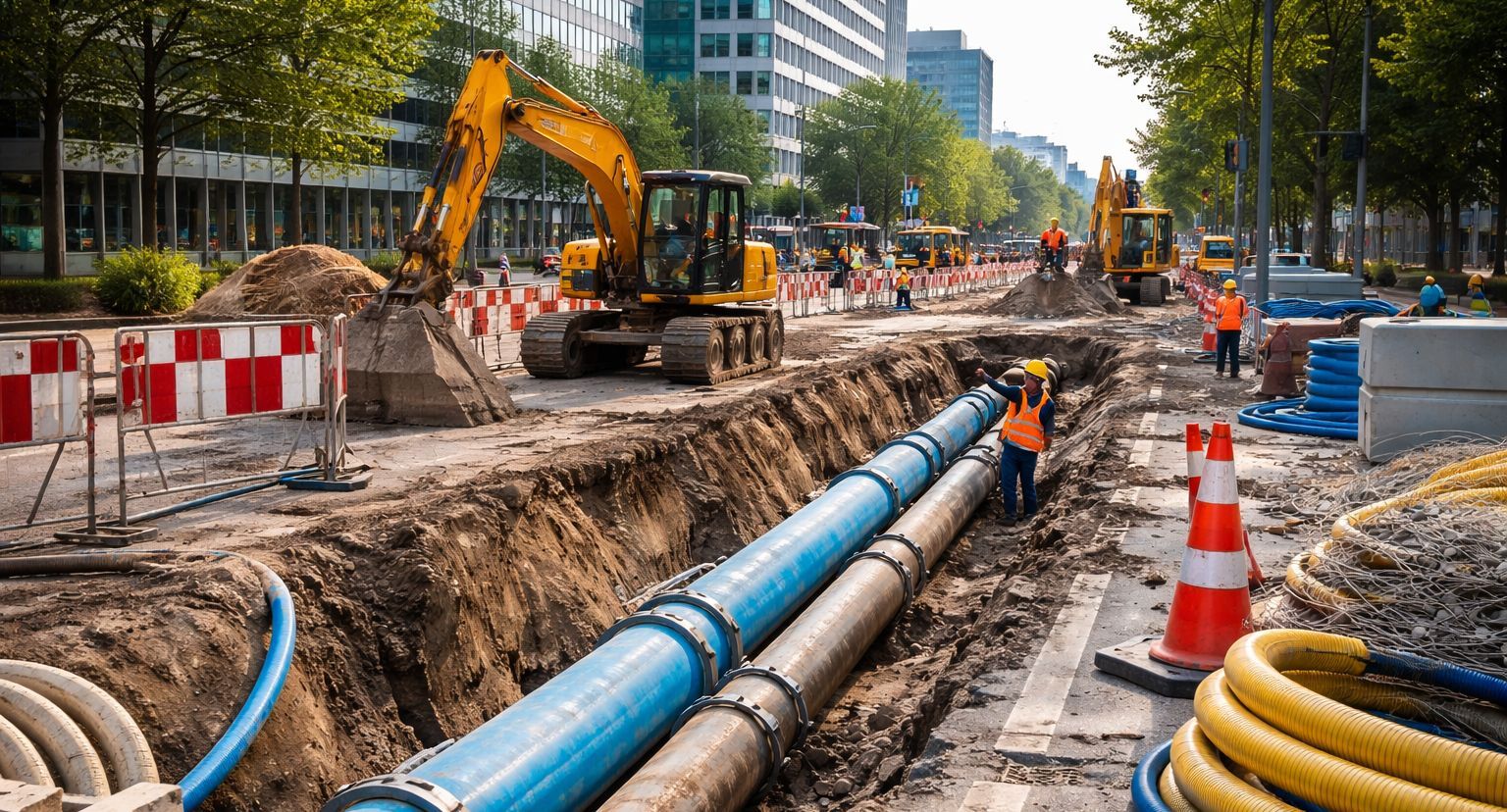 מערכת תיאום תשתיות בניהול עירוני חכם